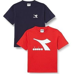 Diadora Ju.Double Pack T-Shirt SS Logo