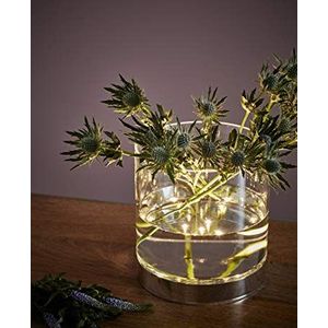 Markslöjd Bouquet tafellamp chroom helder 3W LED A - tafellamp (chroom, transparant, glas, metaal, slaapkamer, woonkamer, IP20, III, 3W)