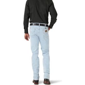 Wrangler Heren Cowboy Cut Active Flex Original Fit Jean, Bleekmiddel, 36W / 30L