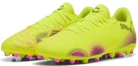 Puma - Future 8 Play - Voetbalschoenen - Zwart - Synthetisch