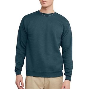 Hanes Heren EcoSmart Sweatshirtecosmart ecosmart sudadera moletom Ecosmart Ecosmart ش ر ا moletom Ecosmartecosmart Sweatshirt, Metallic Teal 1 Pack, XXL