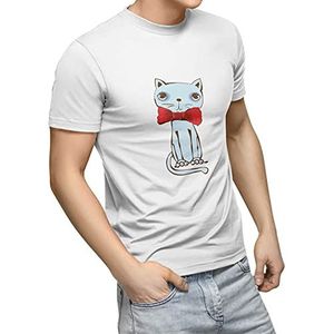 Bonamaison Uniseks Volwassene TRTSNW100070-S T-shirt, Wit, S