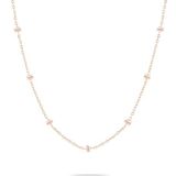 Tamaris - Halsketting - Roestvrij Staal - IP Roségoud - 45 cm