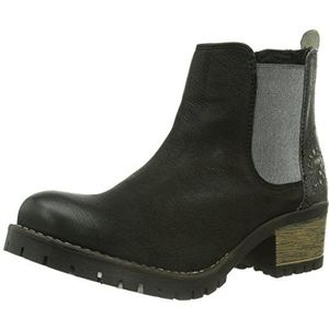 s.Oliver 26460, Dameslaarzen, Zwart Zwart kam 98, 38 EU