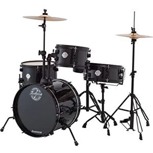 Ludwig LC178X Pocket Kit Black Sparkle Focus Batterij Set voor kinderen