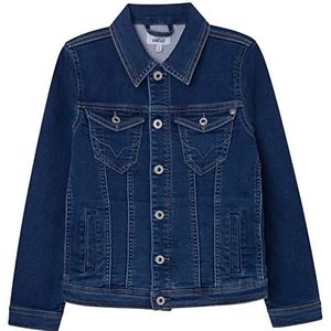Pepe Jeans Legendarische jas, kinderen en jongeren, blauw (denim-JS0), 4 jaar