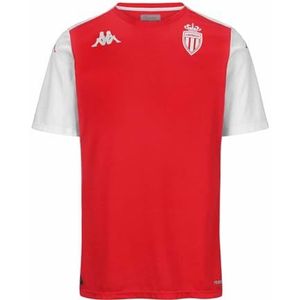 Kappa - AS Monaco Abou Pro 8 - Sportshirt - Rood/Wit - 2024/25