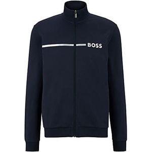 BOSS Trainingspak voor heren Loungewear_Jacket, Donker Blue403, S