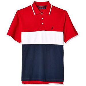 Nautica Poloshirt voor heren, Nautisch rood, L