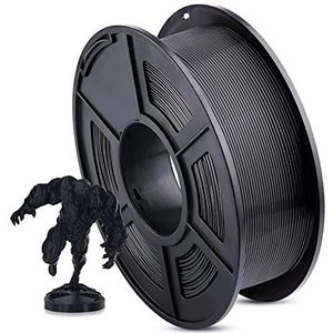 ANYCUBIC PLA Filament 1.75mm 1KG, PLA 3D Printer Filament Met RFID, Dimensionale Nauwkeurigheid +/-0.02, Hoge Sterkte, PLA Zwart