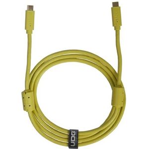 UDG Ultieme Audiokabel USB 3.2 C-C Geel Recht 1,5m