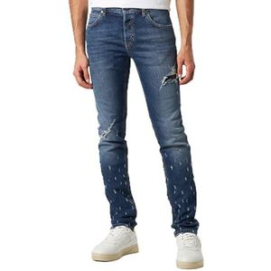 Just Cavalli Herenbroek met 5 zakken jeans, 470 indigo, 36
