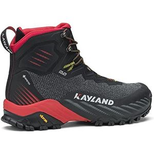 Kayland Duke Mid GTX trekkingschoenen voor heren, Zwart Rood, 41 EU