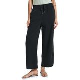 Street One Dames Wide Legs mousseline broek in Groen, in size: 32