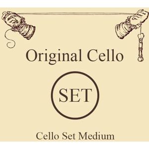 Larsen Cellosnaren Original Set Medium