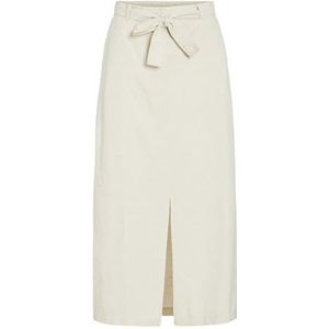 Viprisilla Midi Pencil Skirt, Super Light Natuurlijke Melan, 42