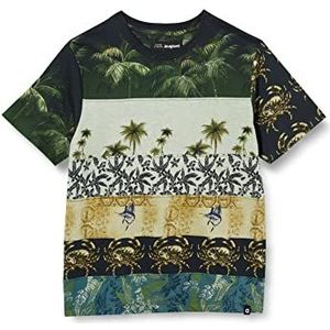 Desigual Jongens Ts_Sandia T-shirt, groen, 3-4 Jaar