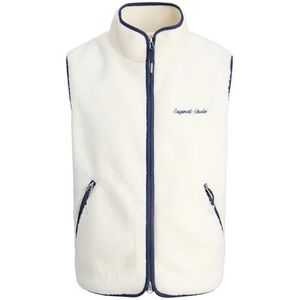 Jack & Jones - JORNORREBRO - Bodywarmer - Blauw - Natuurwit