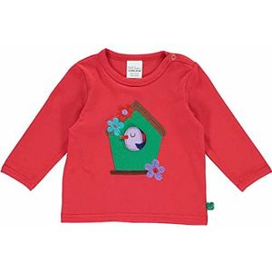 Fred's World by Green Cotton Hello Bird L/S T Baby, lollie, 62 cm