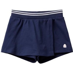 United Colors of Benetton Shorts voor meisjes en meisjes, Blauw, 24 Maanden