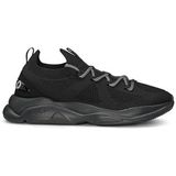 Hugo - Leon Kn 01 - Sneakers - Zwart - Bovenmateriaal: 50% Polyamide, 50% Polyurethaan