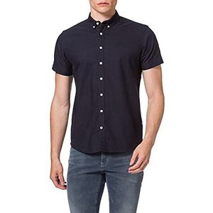 KRONSTADT Heren Johan S/S Oxford Washed Shirt