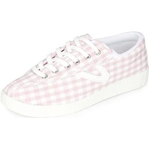 Tretorn Nyliteplus sneakers voor dames, roze, geruit, 39 EU