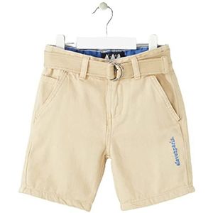 Eleven Paris Bermuda shorts voor jongens, Beige, 8 Jaren