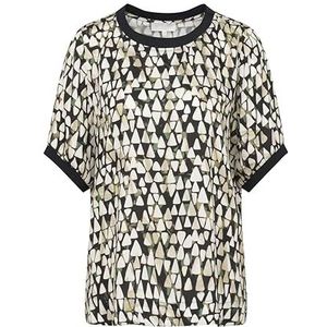 bugatti Vrijetijdsblouse voor dames, 1:2 mouw, Olijf-160, 34