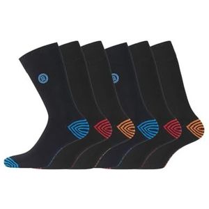 Serge Blanco Herensokken (verpakking van 6 stuks), As1/Aa, 43-46 EU