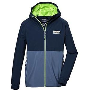 killtec jongens Functioneel jack is waterdicht/regenjack met capuchon KOS 141 BYS JCKT, dunkel denim, 152, 43003-000