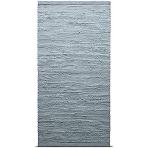 RUG SOLID, katoenen rug, licht grijs, 140 x 200 cm