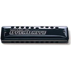 Suzuki MR-300 Diatonische mondharmonica Overdrive Low-F zwart