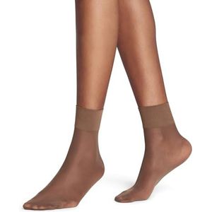 FALKE Dames Sokken Pure Matt 20 DEN W SO Sheer Eenkleurig 1 Paar, Bruin (Espresso 5188) nieuw - milieuvriendelijk, 35-38