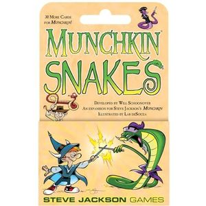 Steve Jackson Games | Munchkin Snakes | Card Game | English