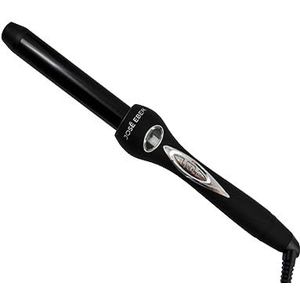 JosÃ© Eber Digitale Rubberized Krultang - 25mm zwart - Keramisch toermalijn met Cool tip voor glanzend en pluisvrij haar.