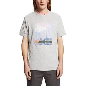 ESPRIT Heren 033EE2K322 T-shirt, 044/LIGHT Grey 5, XXL, 044/lichtgrijs 5, XXL