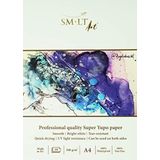 SMLT. PS-10 (200)/PRO professionele kunstpad A4 met synthetisch Super Yupo papier, 10 vellen