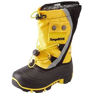 KangaROOS Uniseks Kanga-Bean III laarzen voor kinderen, Lemon Chrome Jet Black, 31 EU