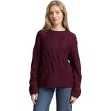 TOM TAILOR - Trui - Bordeaux - Lange Mouw - Ronde Hals