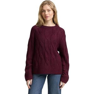 TOM TAILOR - Trui - Bordeaux - Lange Mouw - Ronde Hals