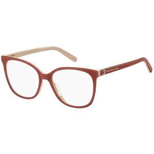 Marc Jacobs Marc 540 bril, rood beige, 53 voor dames, rood/beige