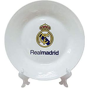 REAL MADRID CF - Wit bord, voor jongens en meisjes, keramiek, officieel product (CyP Brands)