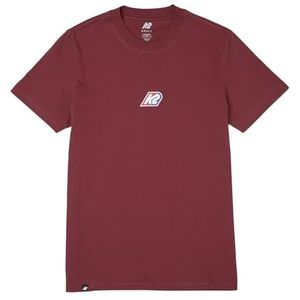 K2 Snow Unisex T-Shirt Womens Heritage T-shirt, Maroon, 20H3002