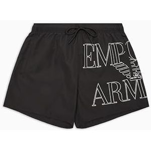 EMPORIO ARMANI Man Bold Logo Mid Boxer Zwart L, Zwart, L