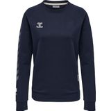 Hummel - Move Grid - Sweatshirt - Zwart - 75% Katoen, 25% Polyester