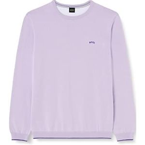 BOSS Heren Rallo gebreide sweater, licht/pastelpaars 534, L, Licht/Pastel Purple534, L