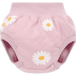 Pinokio Bloomers Daisy, 95% Katoen 5% Elastaan, Roze, Bloemenpatroon, Meisjes, Maat 56-86(68), Pink Flowers Daisy, 68
