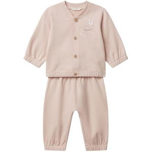 United Colors of Benetton Comp (jas+broek), Roze, 68 cm