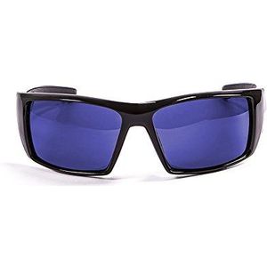 Ocean Sunglasses - Aruba - gepolariseerde zonnebril - Frame : zwart gelakt - Glazen: Revo Blue (3201.1)